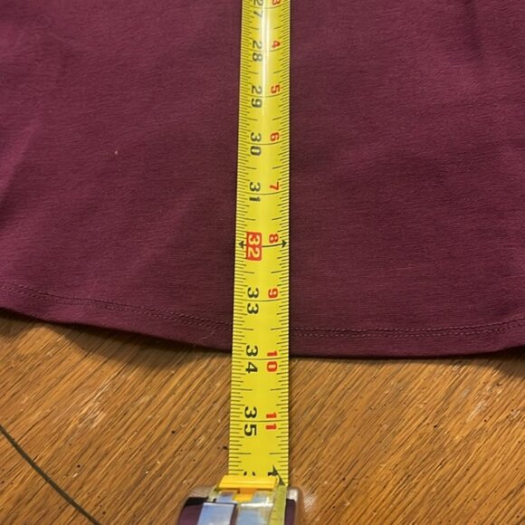 NWT lulus burgundy fit and flare mini deep v neck skater dress medium - Picture 10 of 14